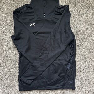 Under Armour Black Quarter-Zip Top